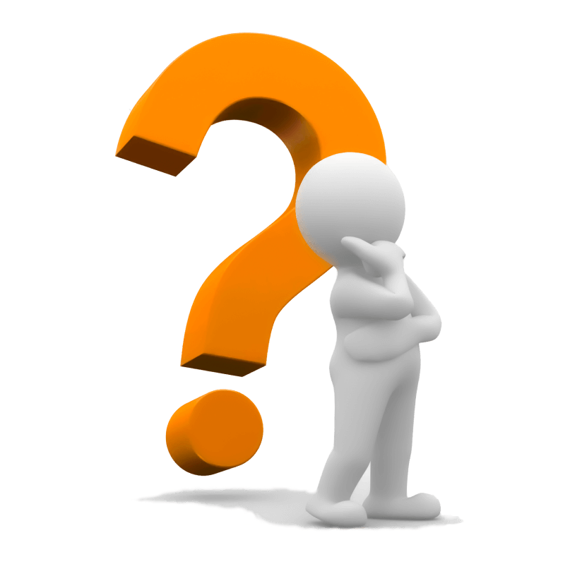 Imagem de pessoa com dúvida